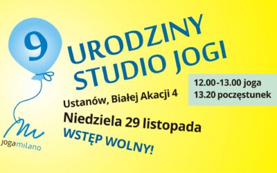 9 urodziny studio jogi